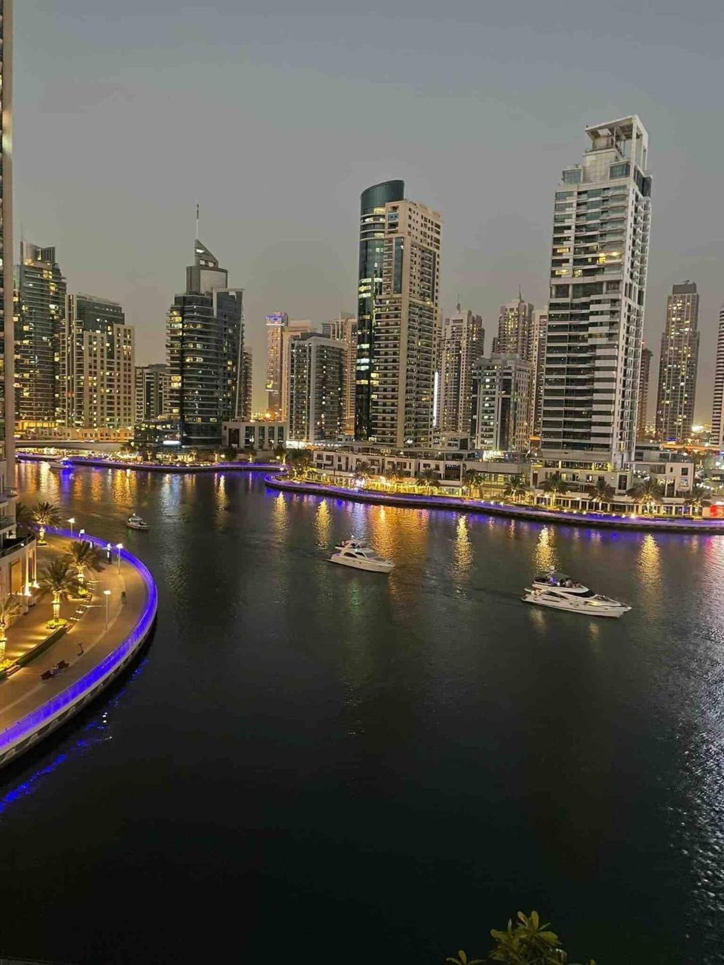 Dubai Marina Amazing View Sea View Apartment Exterior photo